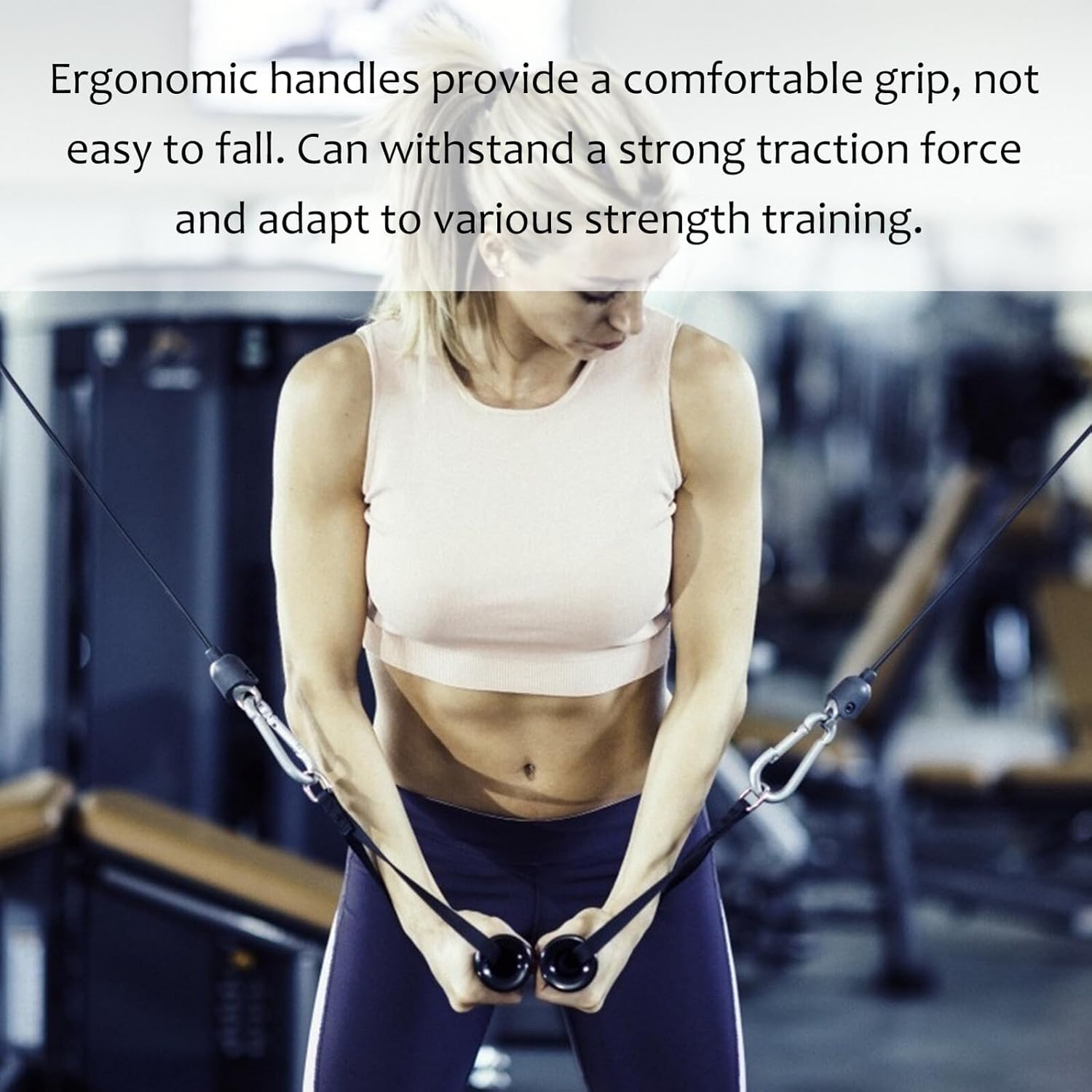 Resistance Bands Set for Hip Lifting and Strength Training, 6pcs Elastic Fitness Bands for Pilates, Yoga, and Full-Body Workout at Home Or Gym