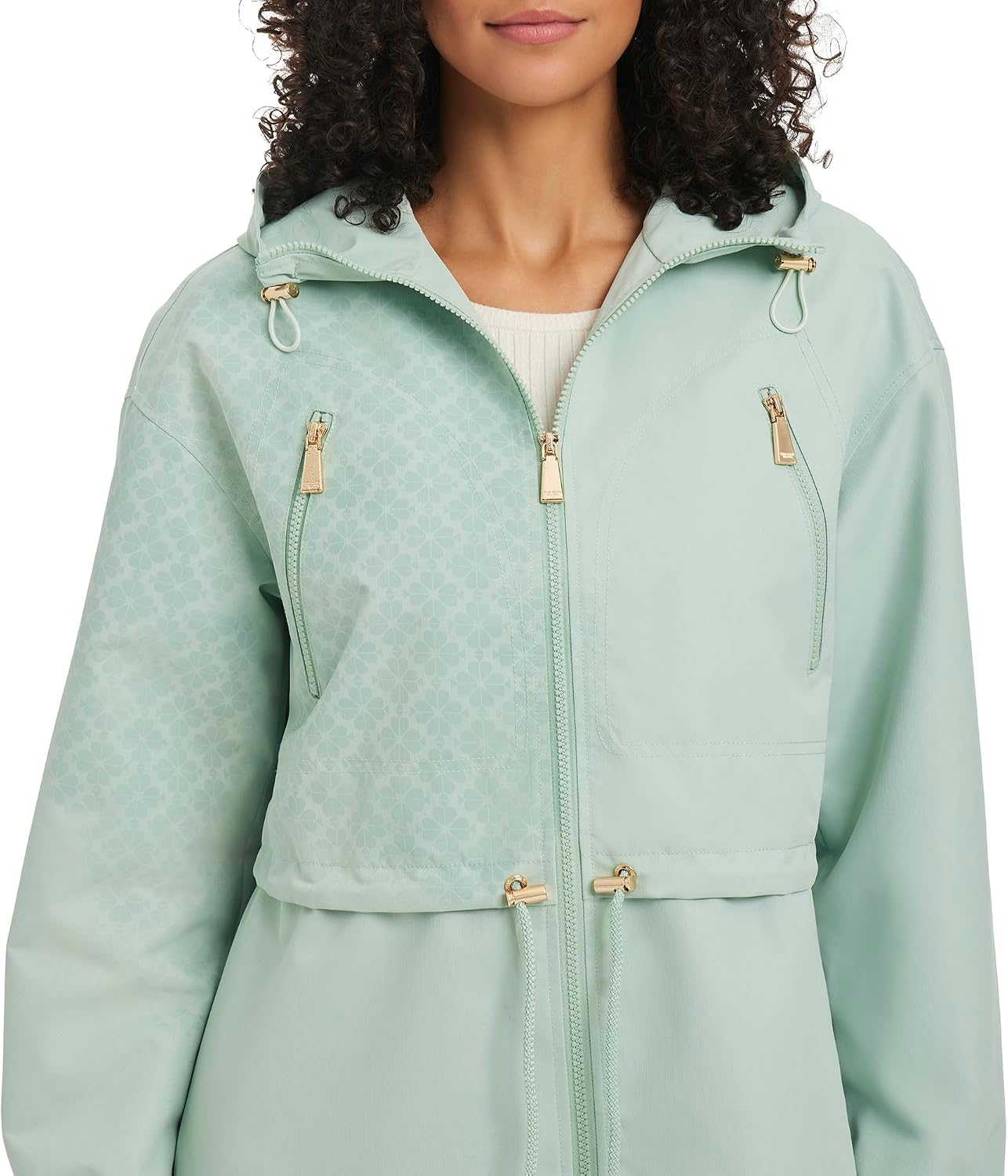 kate spade new york Cropped Anorak Jacket