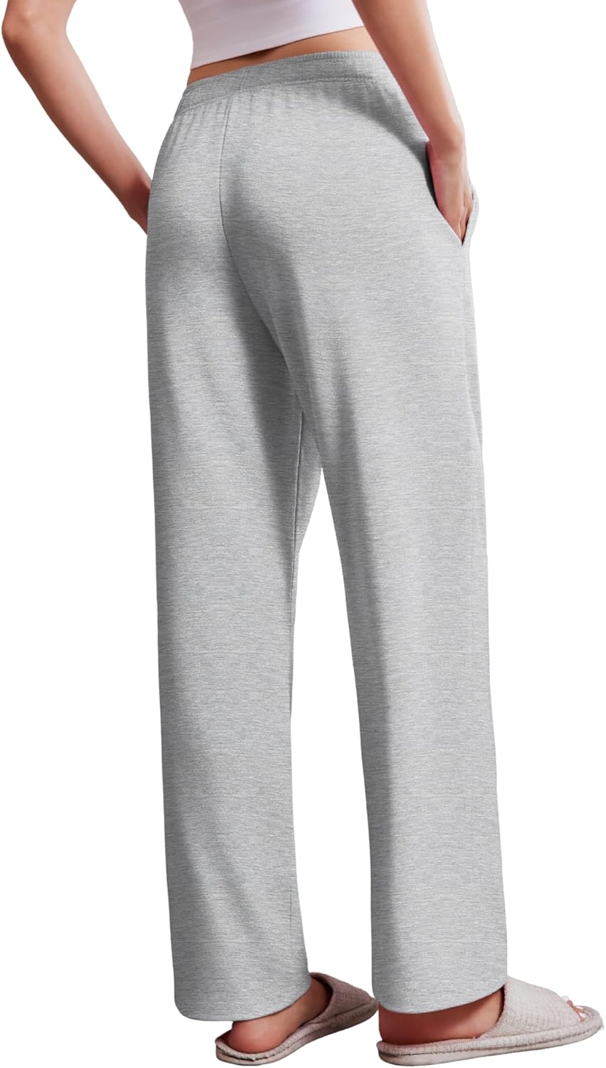 Deyeek Women's Tear Away Pants with Pockets Easy Access Adaptive Pants Post Hip Knee Leg Surgery Breakaway Lounge Sweatpants - Image 2