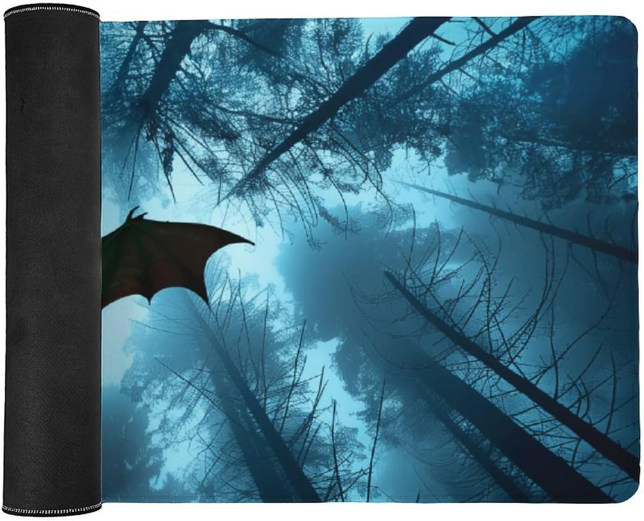 Large Mouse Pad Fantasy Ceiling Flying Dragon Desk Mat Computer Accessories Gaming Office Organizers Supplies Decor Essentials Keyboard Pads for Desk Rubber 40x90cm