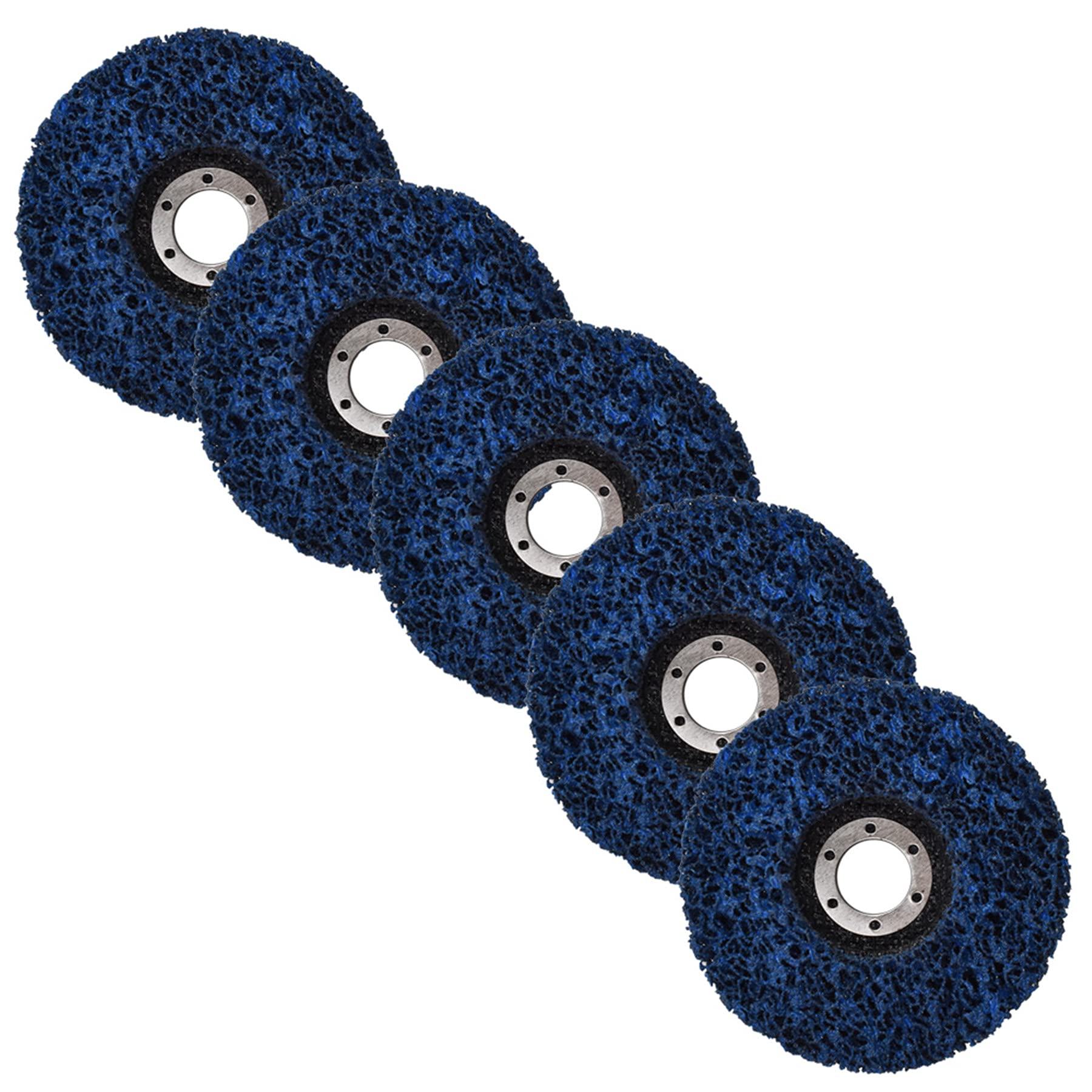 ALL-CARB 5 dischi da 10,5 cm x 2,2 cm, facili da pulire, adatti per legno, metallo, fibra di vetro, preparazione delle superfici e finiture