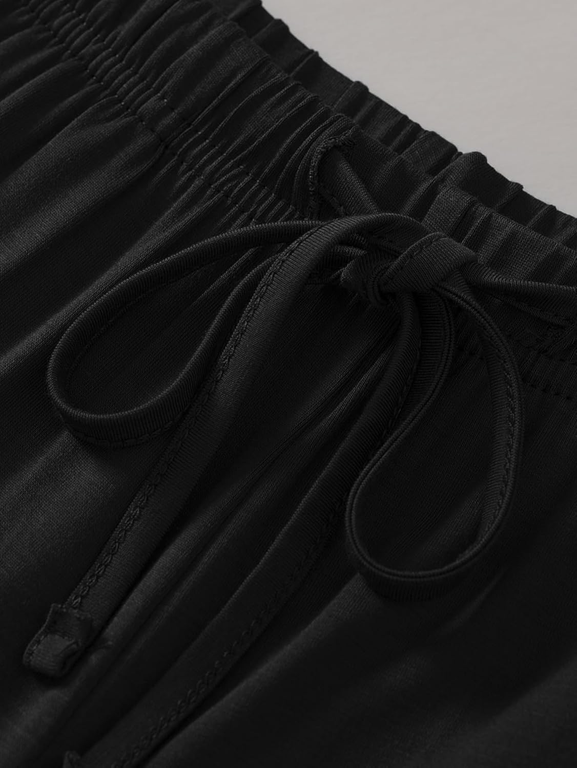 Latuza Women's Petite Pj Lounge Set Viscose Sleeveless Tank Top Wide Leg Pants