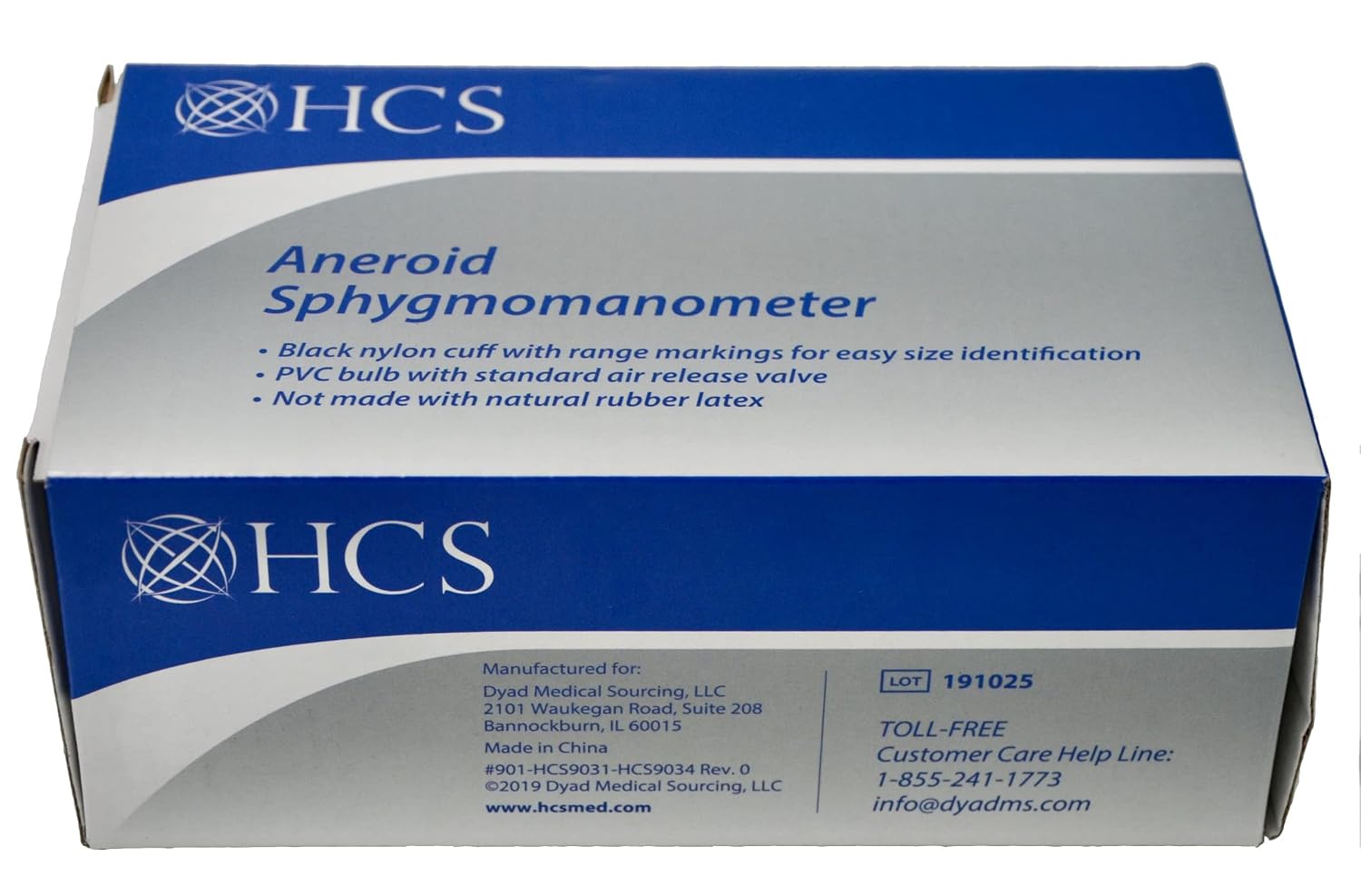HCS Small Blood Pressure Cuff, Manual Blood Pressure Cuff Arm, Adult BP