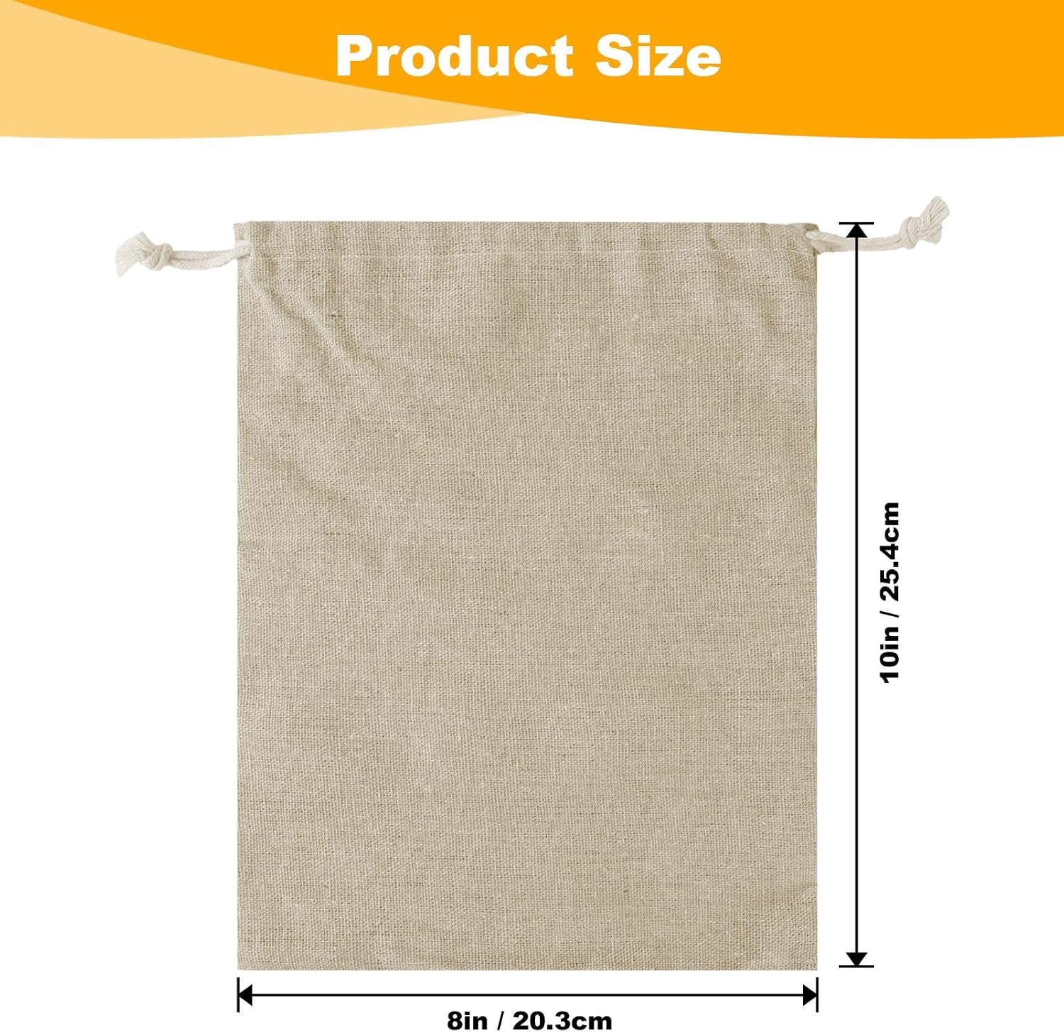 30PCS Cotton Produce Bags, 8x10 Inch Reusable Muslin Storage Bags with Drawstrings – Natural, Washable & Eco-friendly Cloth Containers for Groceries, Snacks, and More