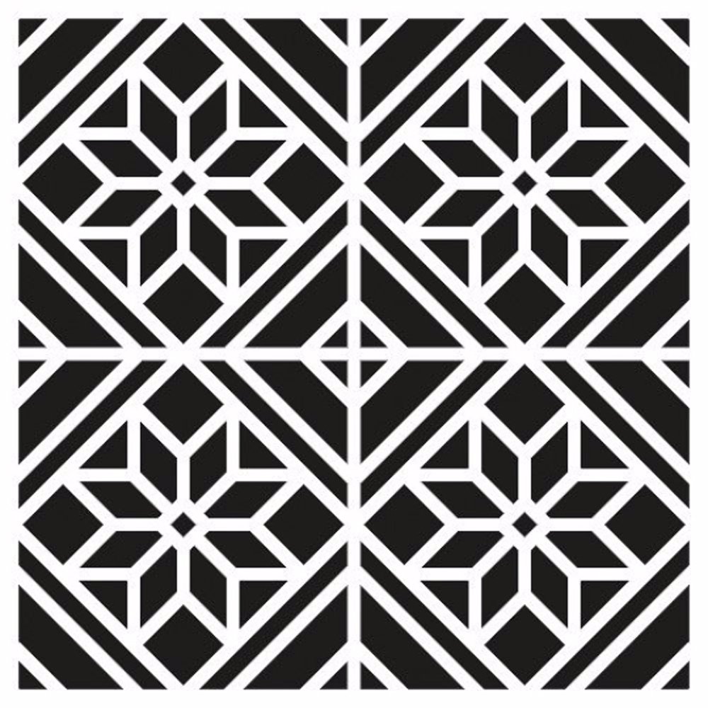Arteio 15030026 Stencil Hoe Deco, Plastic, Ulti-Colour, 30.5 X 0.2 X