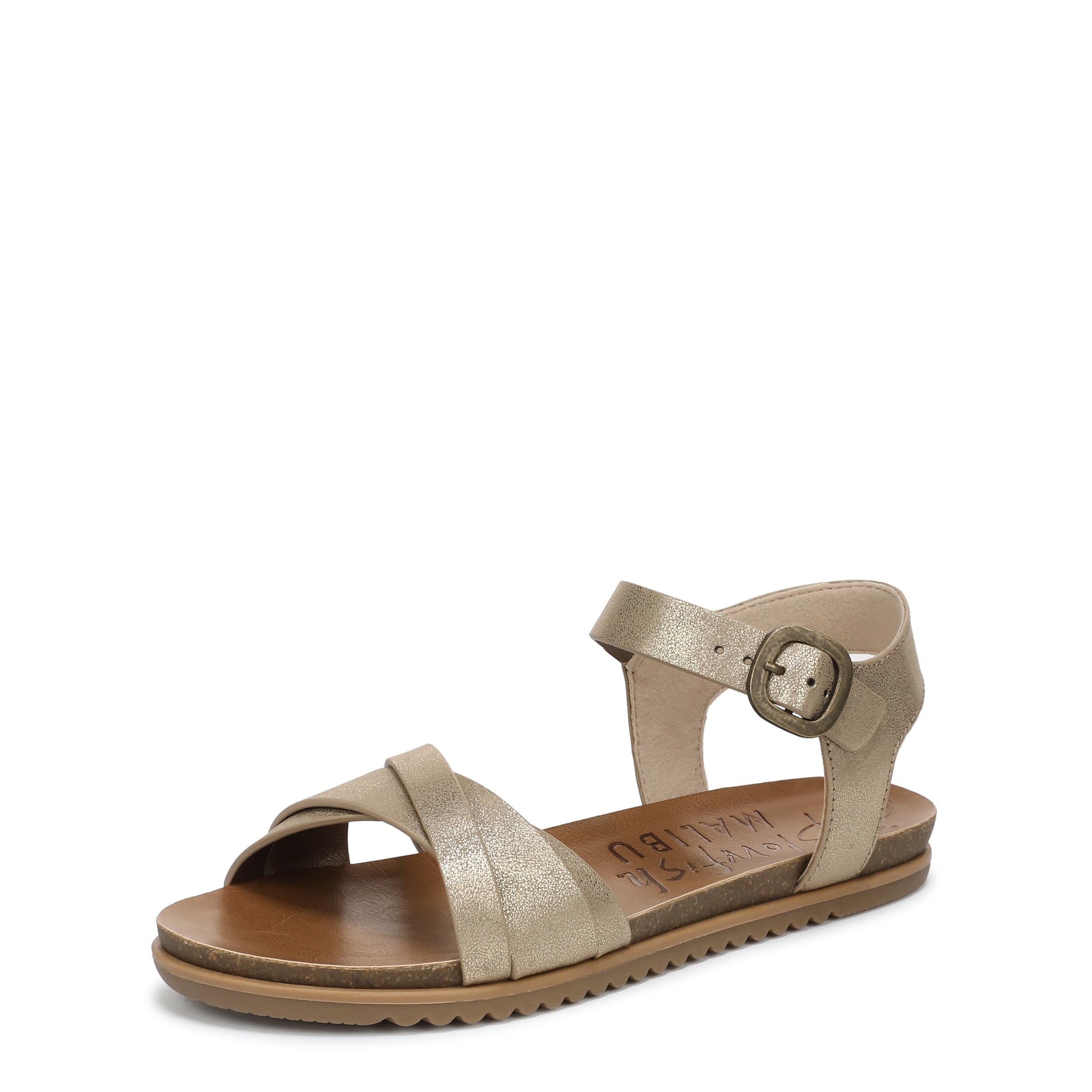 Blowfish Malibu Women's Strappy Sandal - Gold - Size 6