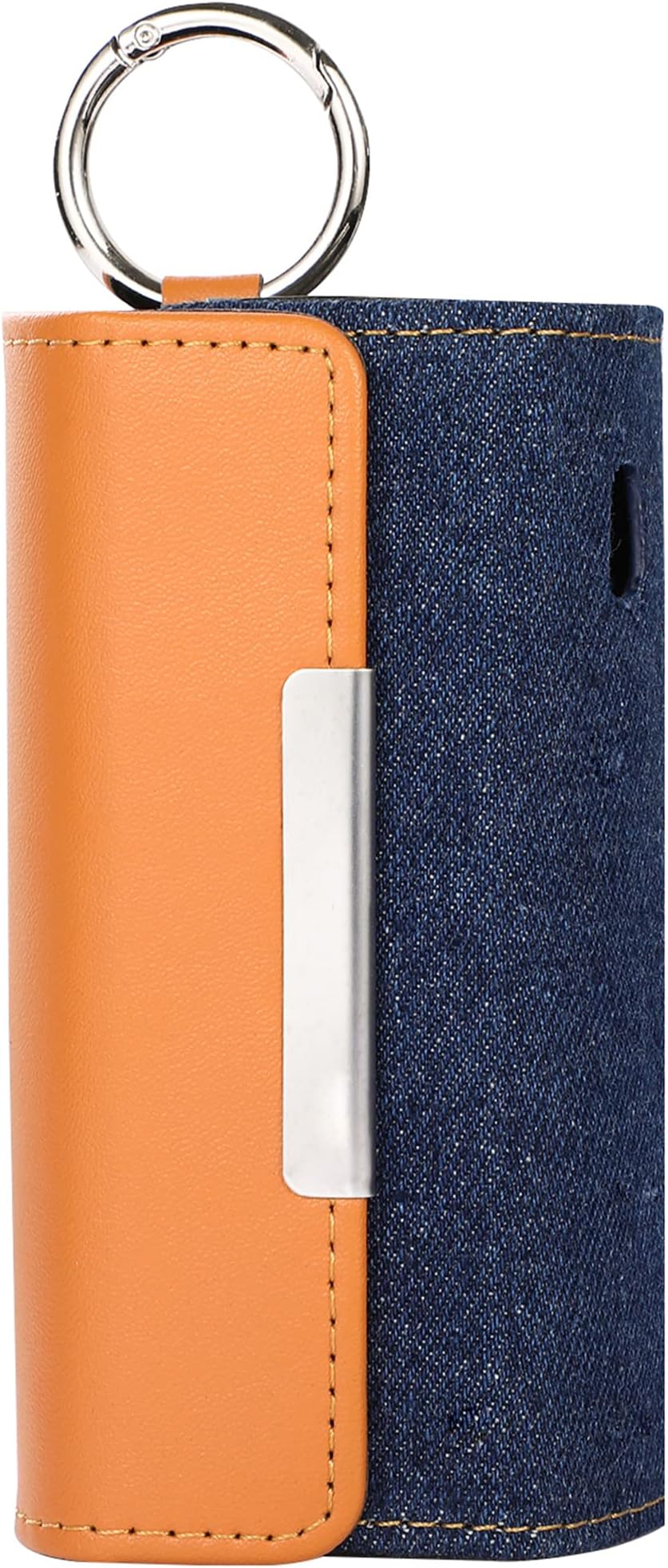 Case Cover for IQS 3.0 Duo Pouch Bag Compatible for Carry Case Cover Oxford Cloth Protective Case Cover Cigar Storage Wallet Holder with Lanyard for IQS 3.0/IQS 3 Duo (1PACK/Yellow+Cyan)