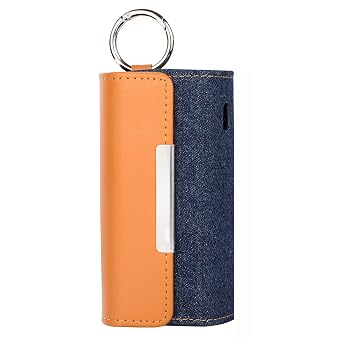 Case Cover for IQS 3.0 Duo Pouch Bag - Oxford Cloth Protective Case with Cigar Storage Wallet Holder and Lanyard 1PACK/Yellow+Cyan