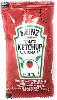 HEINZ Ketchup Single Serve (8mL), 50 Count