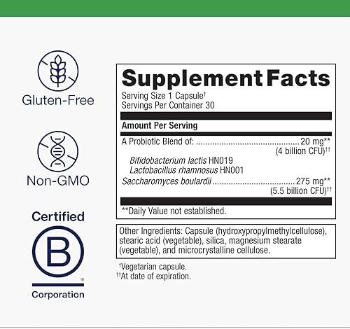 Miniatura 2 de Metagenics UltraFlora Acute Care - Suplemento probiótico para un alivio rápido de la angustia intestinal aguda, hinchazón y gases - Apoya la flora