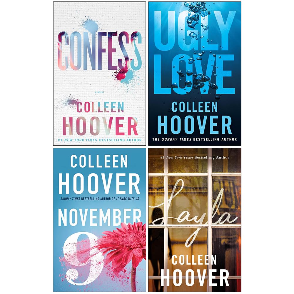 Colleen Hoover Collection Coffret de 4 livres (It Ends With Us, Ugly