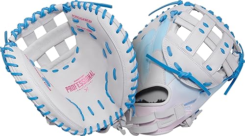 Vista 57 de Easton Guantes de sóftbol de lanzamiento rápido de la colección profesional Tamaños 11.5" - 13" Múltiples estilos Tela tejida dividida