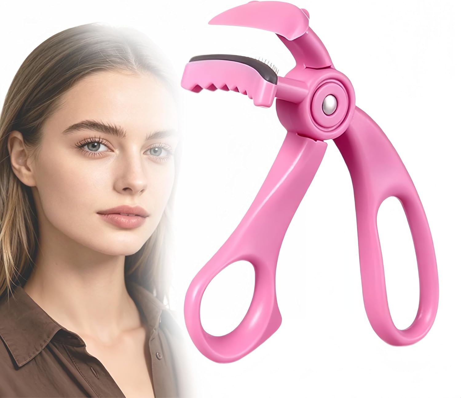 Wide-Angle Eyelash Curler with Comb, Eye Lash Curler Eye Lash Curler for Any Eye Shapes Wide Fit Lash Curler for Lifted Curled Defined Lashes,Red Wide-Angle Eyelash Curler with Comb, Eye Lash Curler Eye Lash Curler for Any Eye Shapes Wide Fit Lash Curler for Lifted Curled Defined Lashes,Red