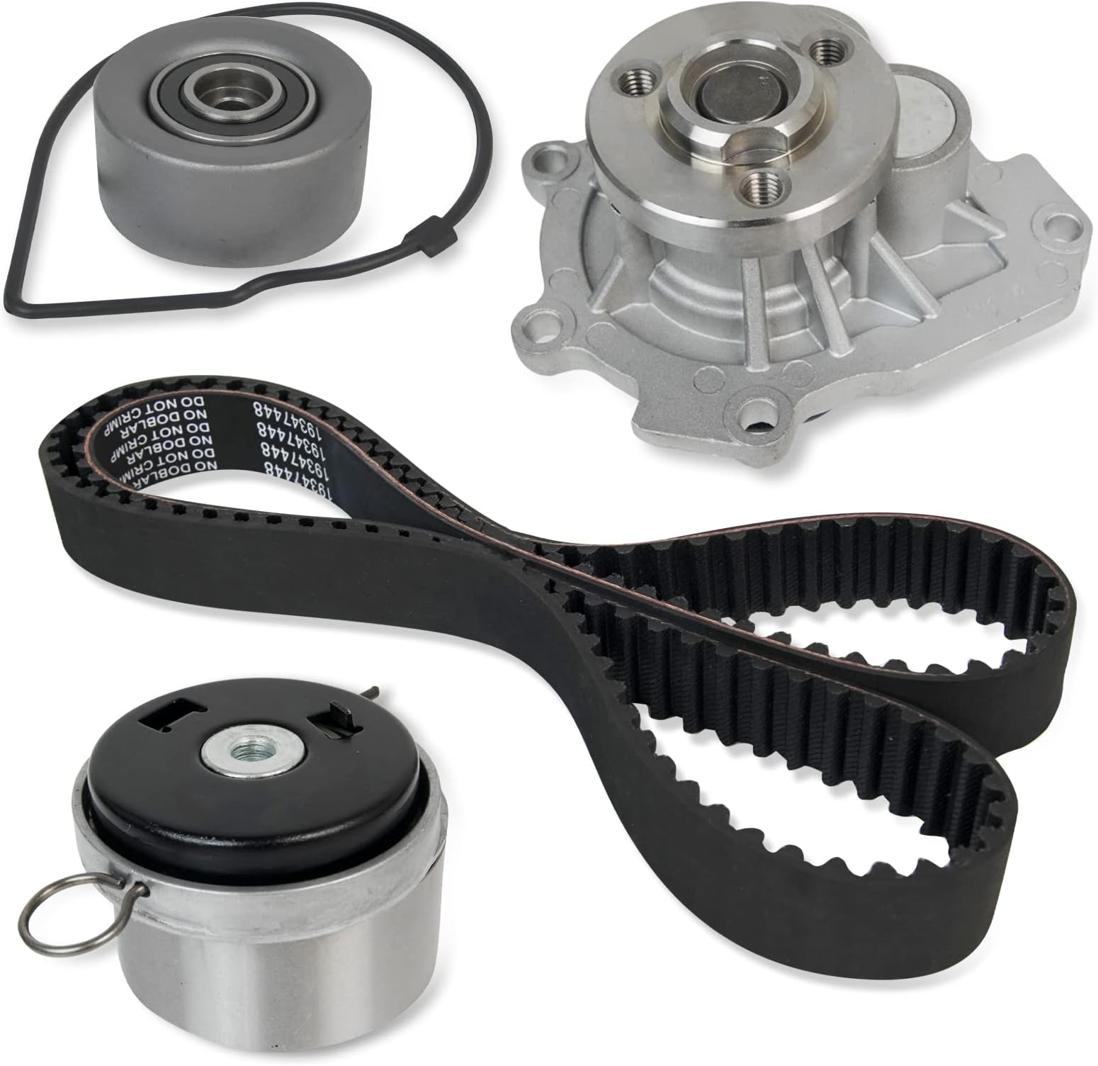 DNJ TC340 Timing Cover Gasket For 2008-2018 Chevrolet, Pontiac, SaturnAstra, Aveo, Aveo5, Cruze, G3, Sonic 1.6L, 1.8L DOHC L4 16V 110cid, 98cid LUW, LWE, LXVVIN E, VIN G, VIN H