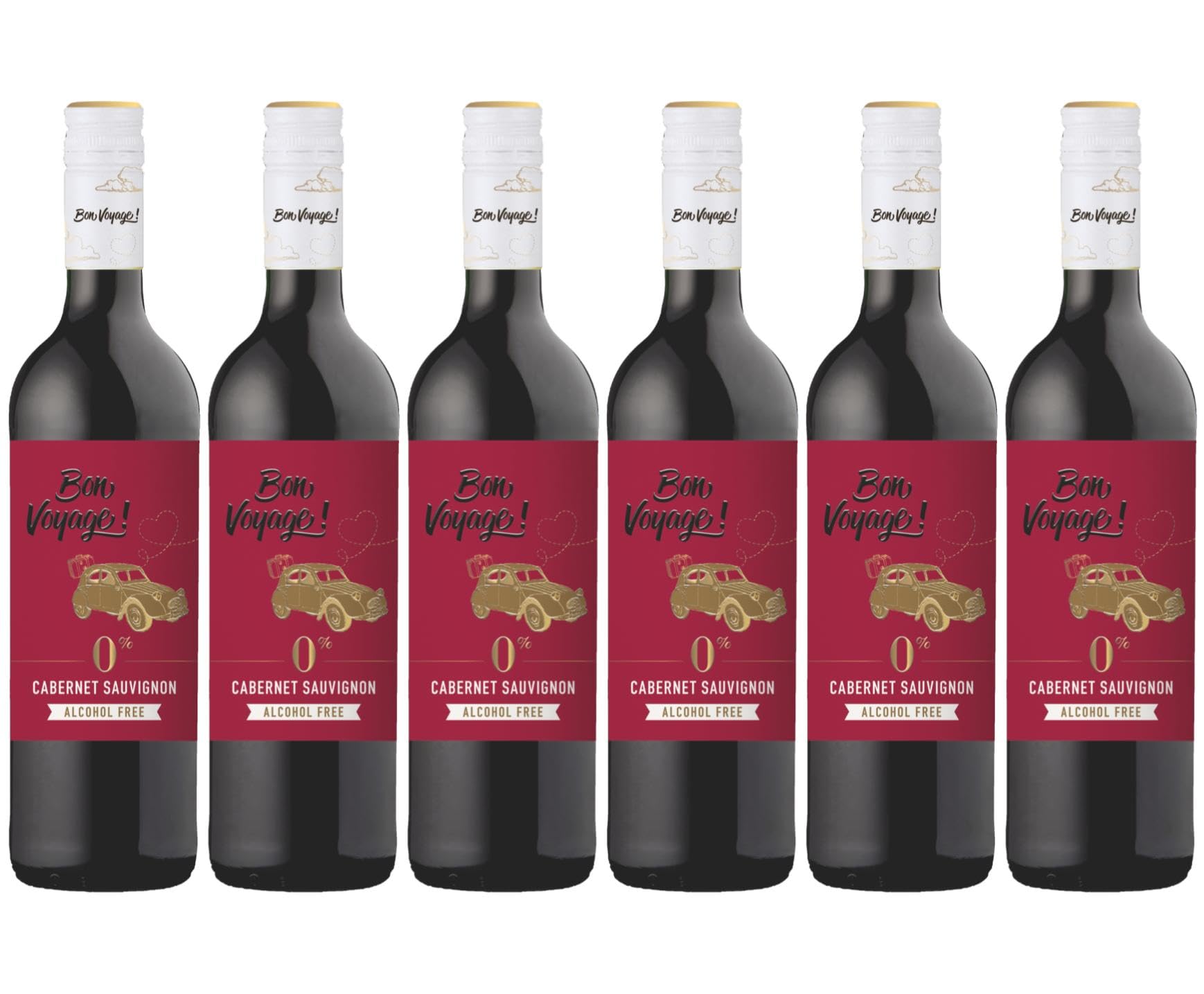 Bon Voyage - Rotwein Cabernet Sauvignon Alkoholfrei (6 x 0.75 l)