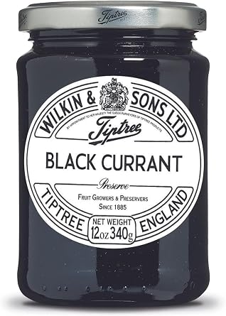 Chiptree Blackcurrant Jam, 12.0 oz 340 g, Chatty Shop Cassis Jam