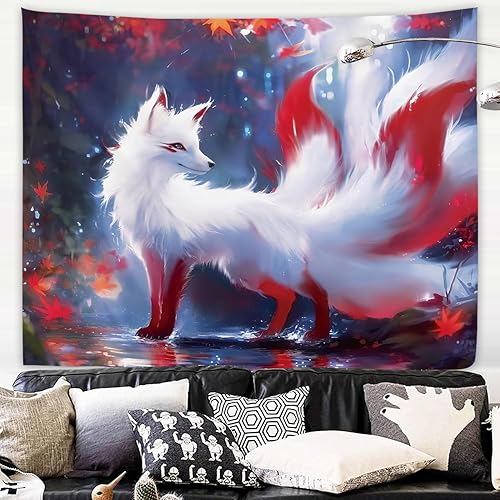 Miniatura 42 de Yookeb Tapiz negro de flores de Matisse de 59 pulgadas de ancho por 51 pulgadas de alto, para colgar en la pared, hojas abstractas, vintage, arte