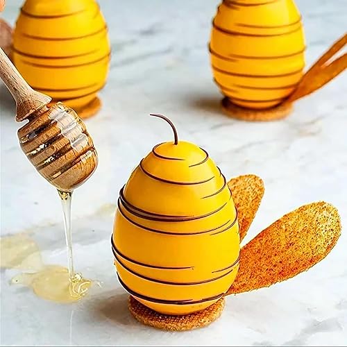 Miniatura 2 de Moldes de silicona para huevos de Pascua 3D con 8 cavidades para velas, mousse, pastel, chocolate, dulces, pastelería, jabón, muffins, postre,