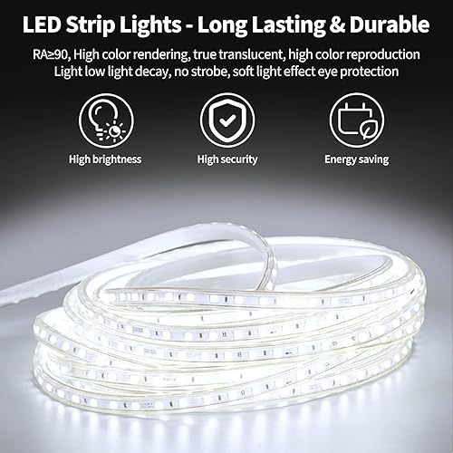 Miniatura 2 de Koonmi 28"x20" LED Mirror for Bathroom, 90CRI Anti-Fog Vanity Mirror with Front and Backlight, Shatter-Proof Wall Mirror with Light, Easy Install