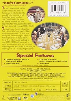 Murder By Death: Amazon.ca: Peter Falk, David Niven, Peter