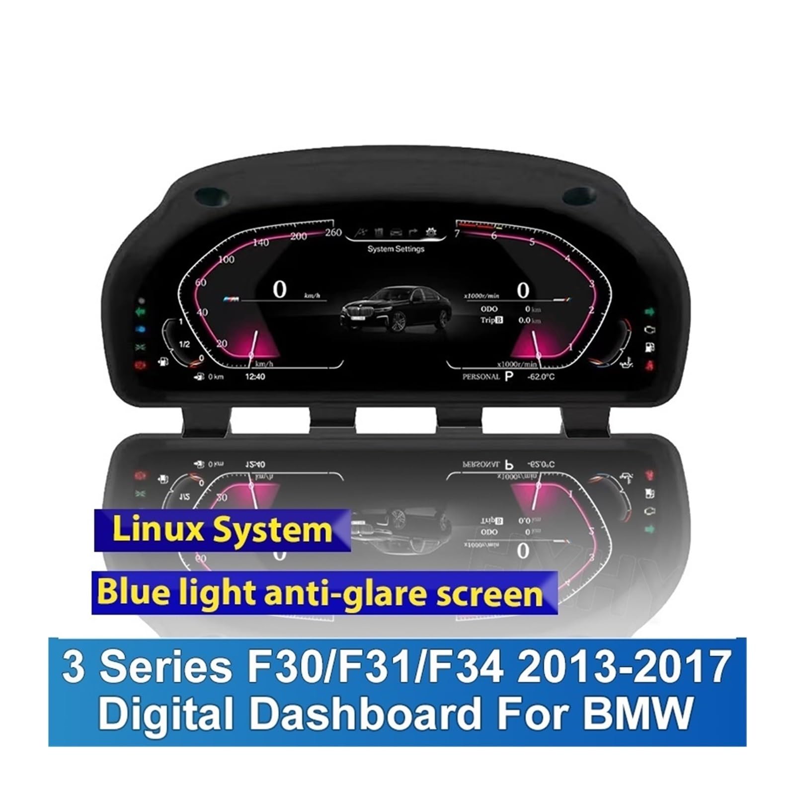 Amazon | 車用LCDデジタルクラスター、BMW 3シリーズF30 F31 F34