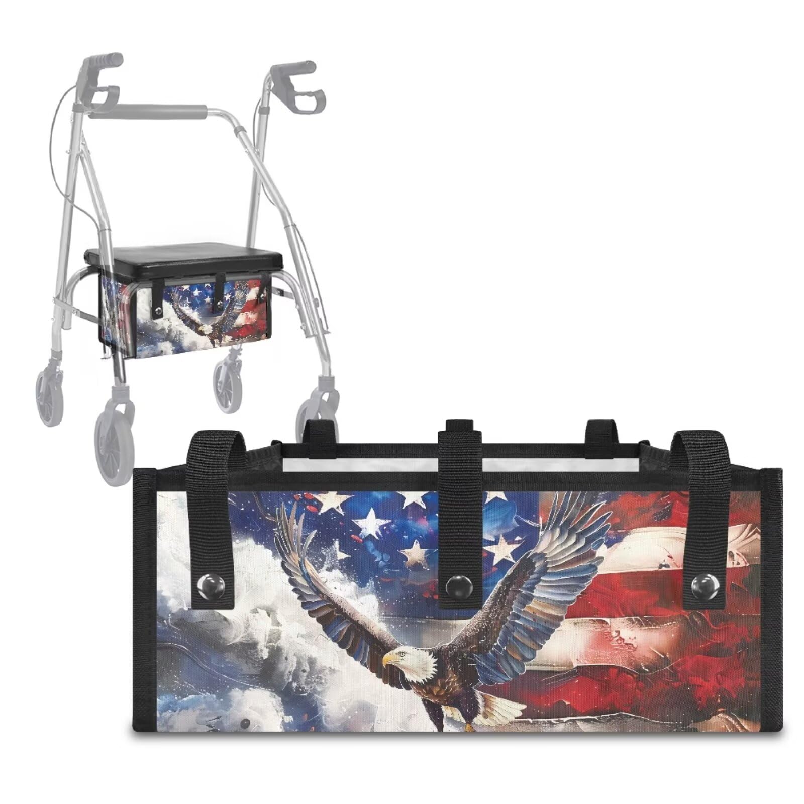 Walker Basket - Tropical Floral Under Seat Bag -28 Walker Basket - Tropical Floral Under Seat Bag -28