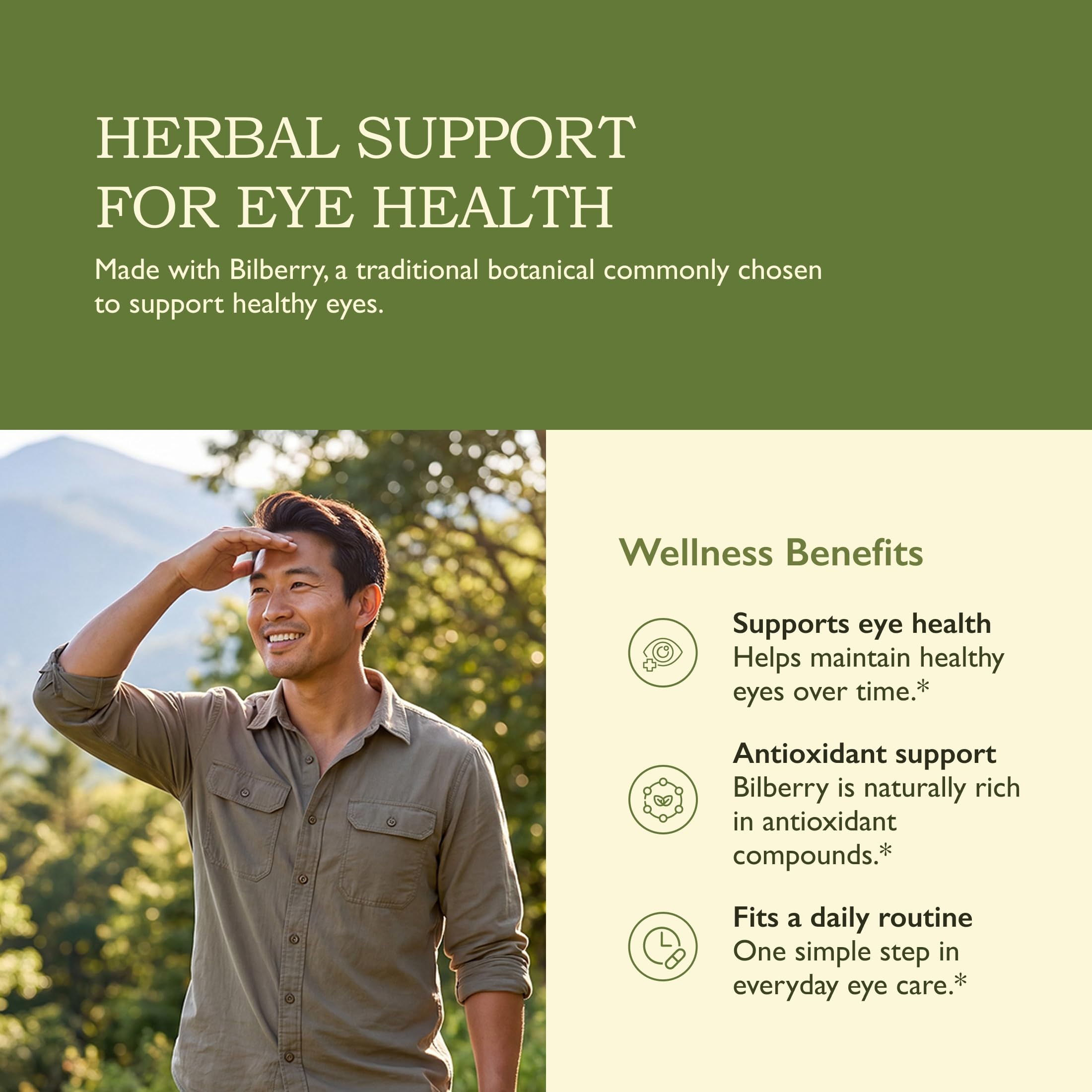 GNC Herbal Plus Bilberry Extract, Supports Eye Health, 100 Servings — Amazon image 3