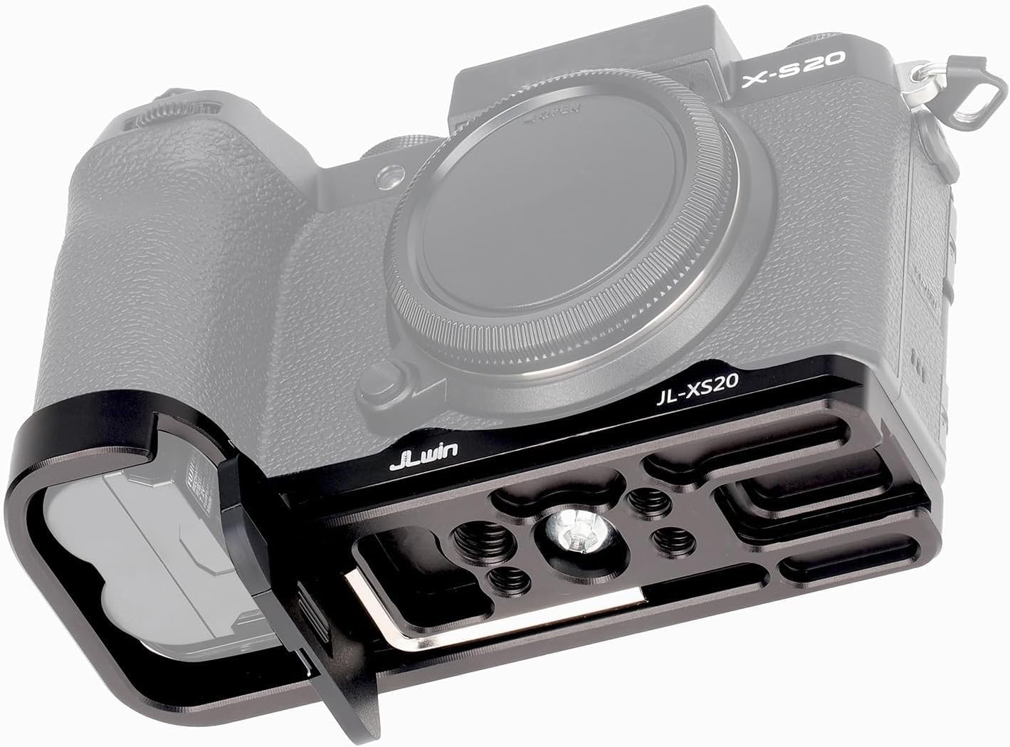 Hersmay Quick Release Baseplate Plate for Fujifilm Fuji X-H2/X-H2S Mirrorless Camera Compatible with Arca-Swiss Standard Tripod Ballhead