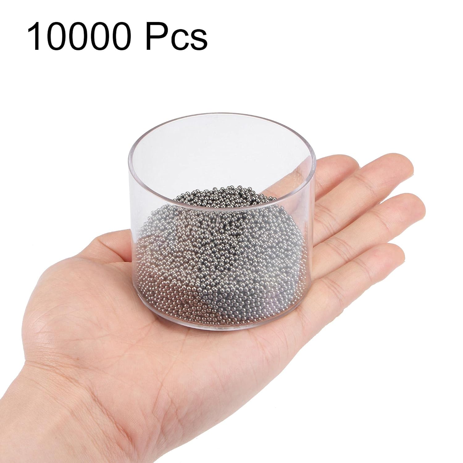 uxcell 10000pcs 2mm Carbon Steel Bearing Balls G1000 Precision