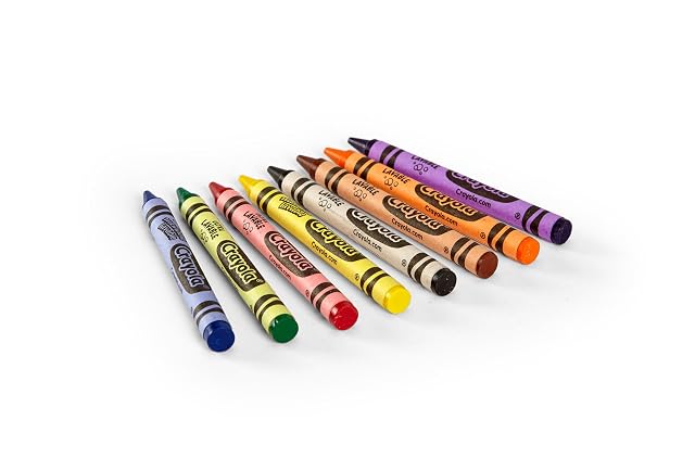 Foto 4 de 4 de Crayola - Maxi Ceras Ultra Lavables, para Escuela y Ocio, 8 Colores, 8 Unidades, 52-3282