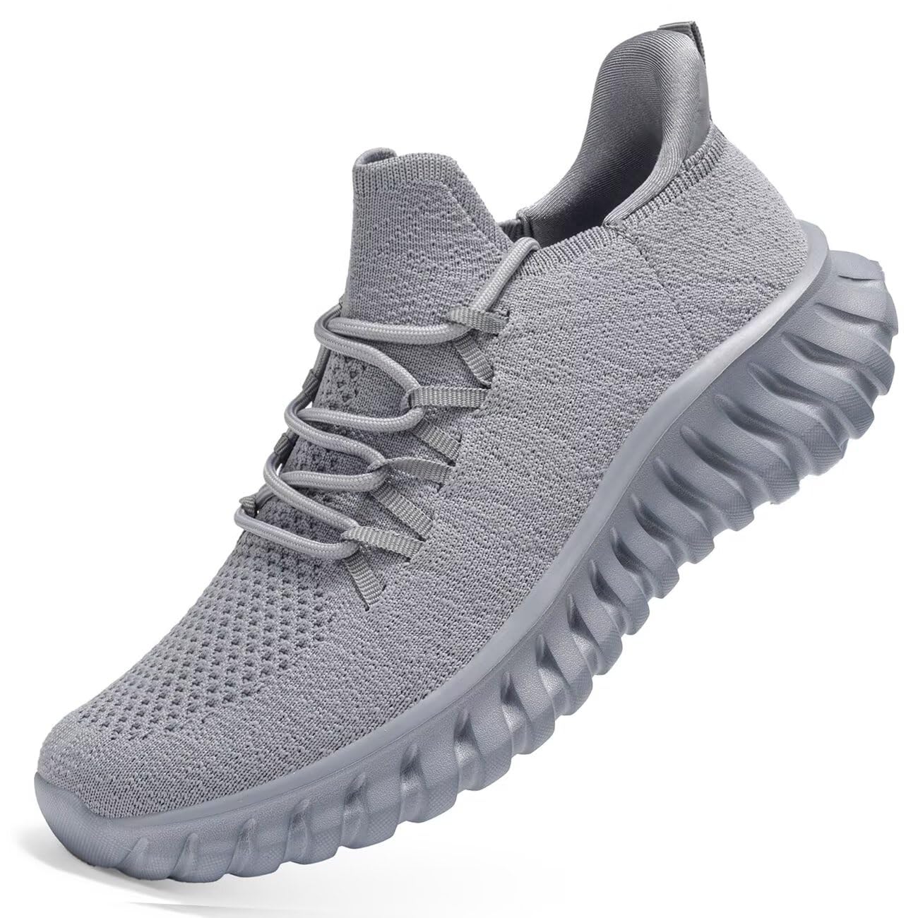 Mens Slip on Running Shoes Fashion Tennis Walking Sneakers Casual Gym Trainers Workout Lightweight Comfortable