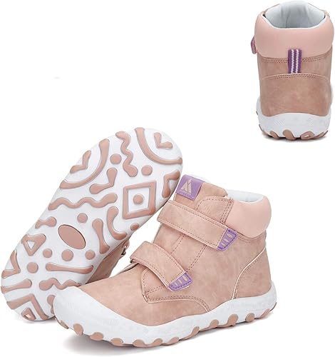 Miniatura 7 de Mishansha Botas de Senderismo al Tobillo para Exteriores Unisex para Niños, Botas de Excursionismo para Niños y Niñas, Zapatos de Caminata con