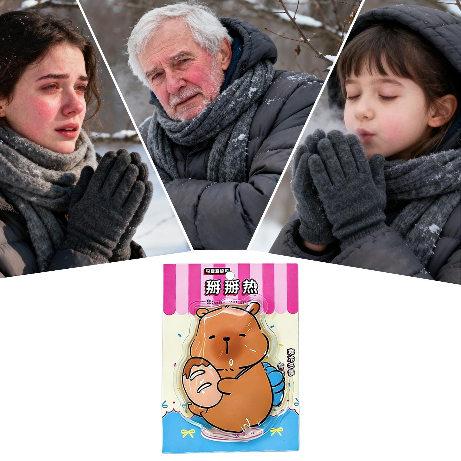Scaldamani tascabili | Autoriscaldanti a motivi per l'inverno,Dispositivo di riscaldamento per le mani, per l'escursionismo, lo sci e le attività all'aperto e