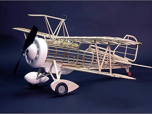 Miniatura 5 de Curtiss F9C2 Sparrowhawk Rubber Pwd Modelo Avión Modelo de Madera por Dumas