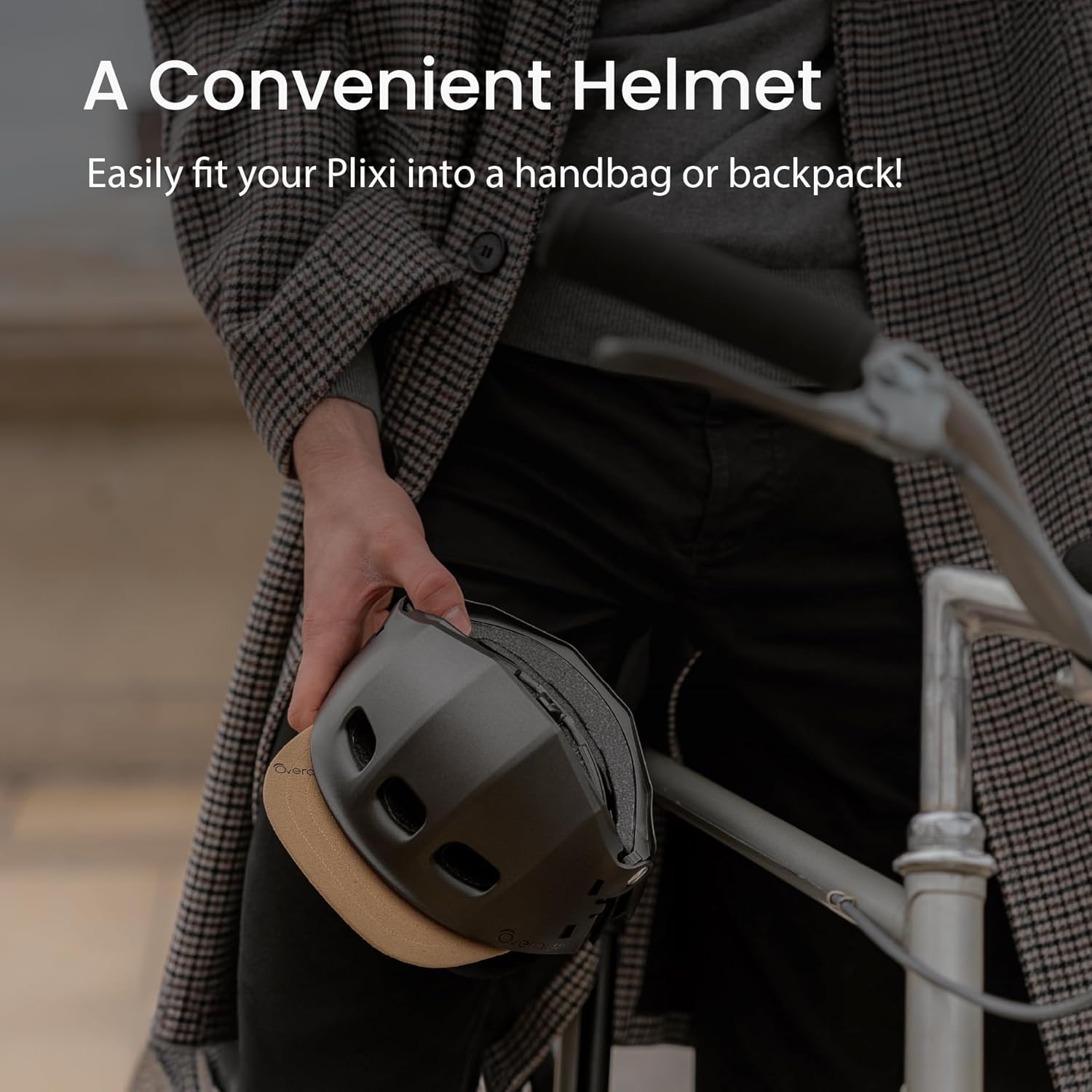 The Overade Plixi Folding Helmet