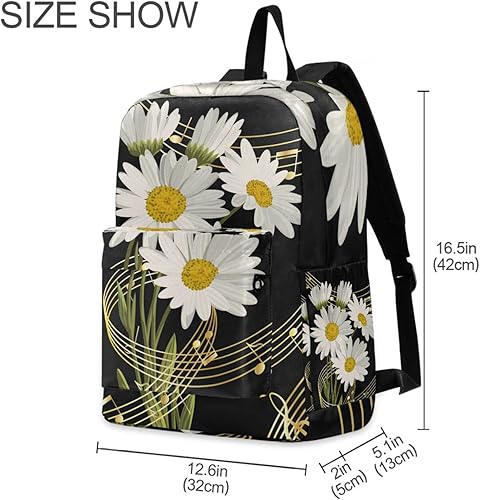 Miniatura 8 de ZzWwR Lindo Panda Rojo Bambú Casual Poliéster Ordenador Mochila Grande Daypack para Negocios Deporte Viajes Escuela Libros