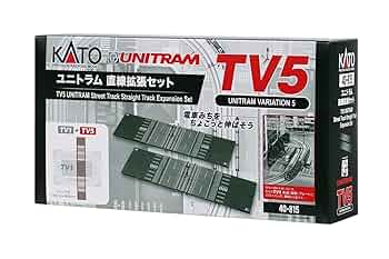 Amazon | KATO Nゲージ TV5 ユニトラム直線拡張セット 40-815