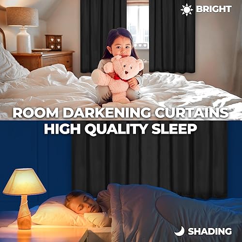 Miniatura 3 de Superior Cortinas opacas, oscurecimiento de habitación, dormitorio, detalles de ventana de estar, bloqueo solar, térmico, clásico moderno, colección