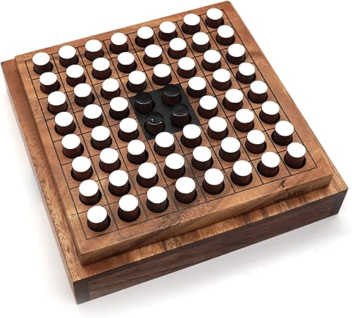 Miniatura 11 de BSIRI Mancala - Juego de mesa clásico de madera para adultos y niños, ideal para juegos nocturnos con 2 o más personas en todas las edades