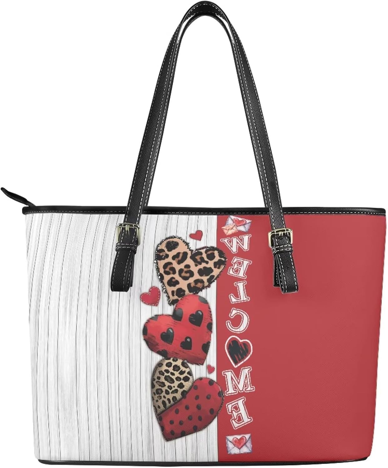 Eritanae Tote Bag for Women Large Capacity Shoulder Handbag Purse Water Resistant Daily Use