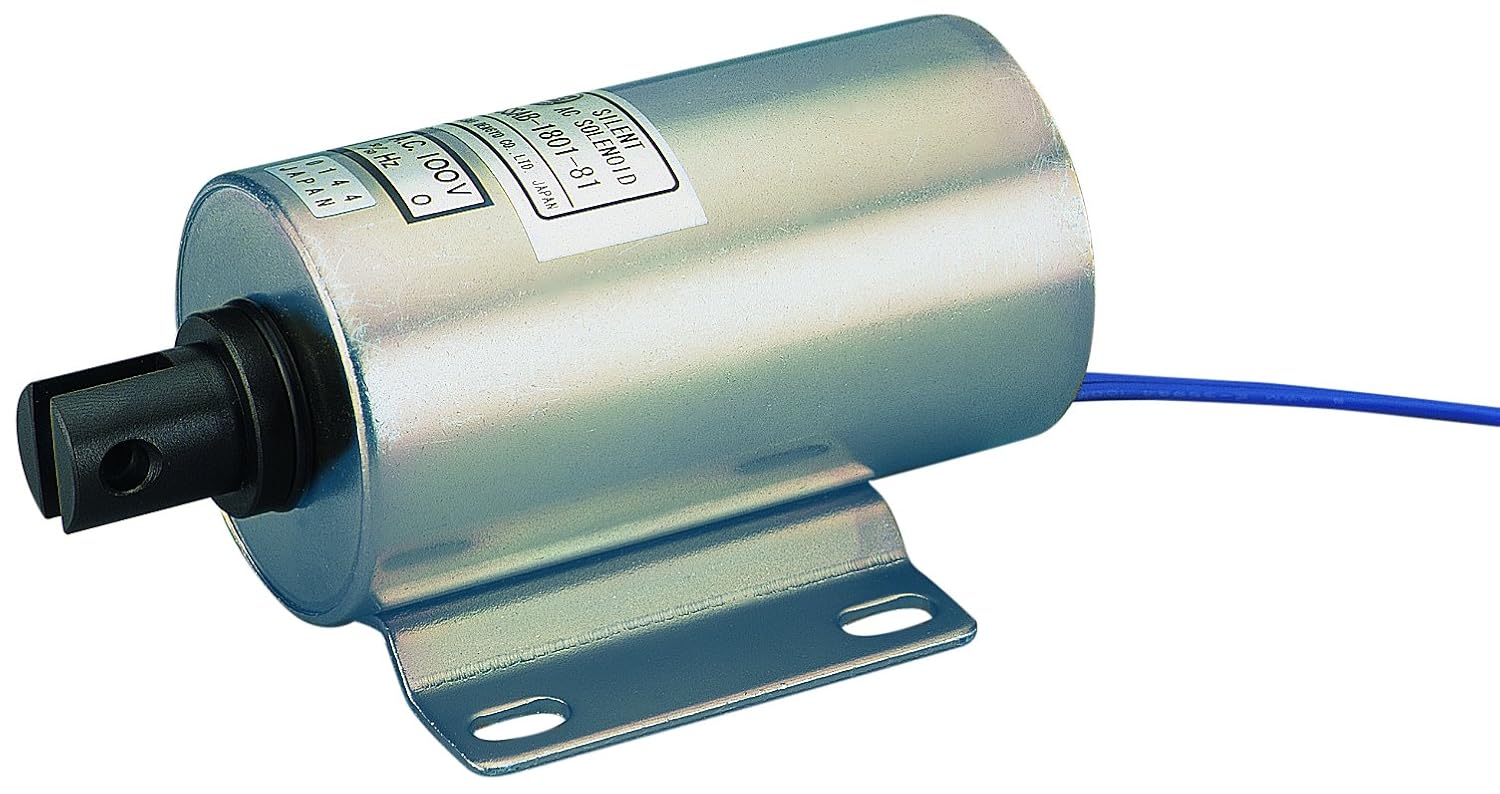 Amazon 国際電業 サイレントACソレノイド SSAB180181 AC100V 受注生産品 引張形 吸引力24.5N ストローク