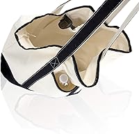 Vista 6 de Bolsa de mano de lujo con parte superior abierta de 22 pulgadas con bolsillo exterior