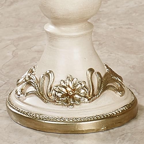 Miniatura 5 de Abimbola - Juego de 2 portavelas color marfil