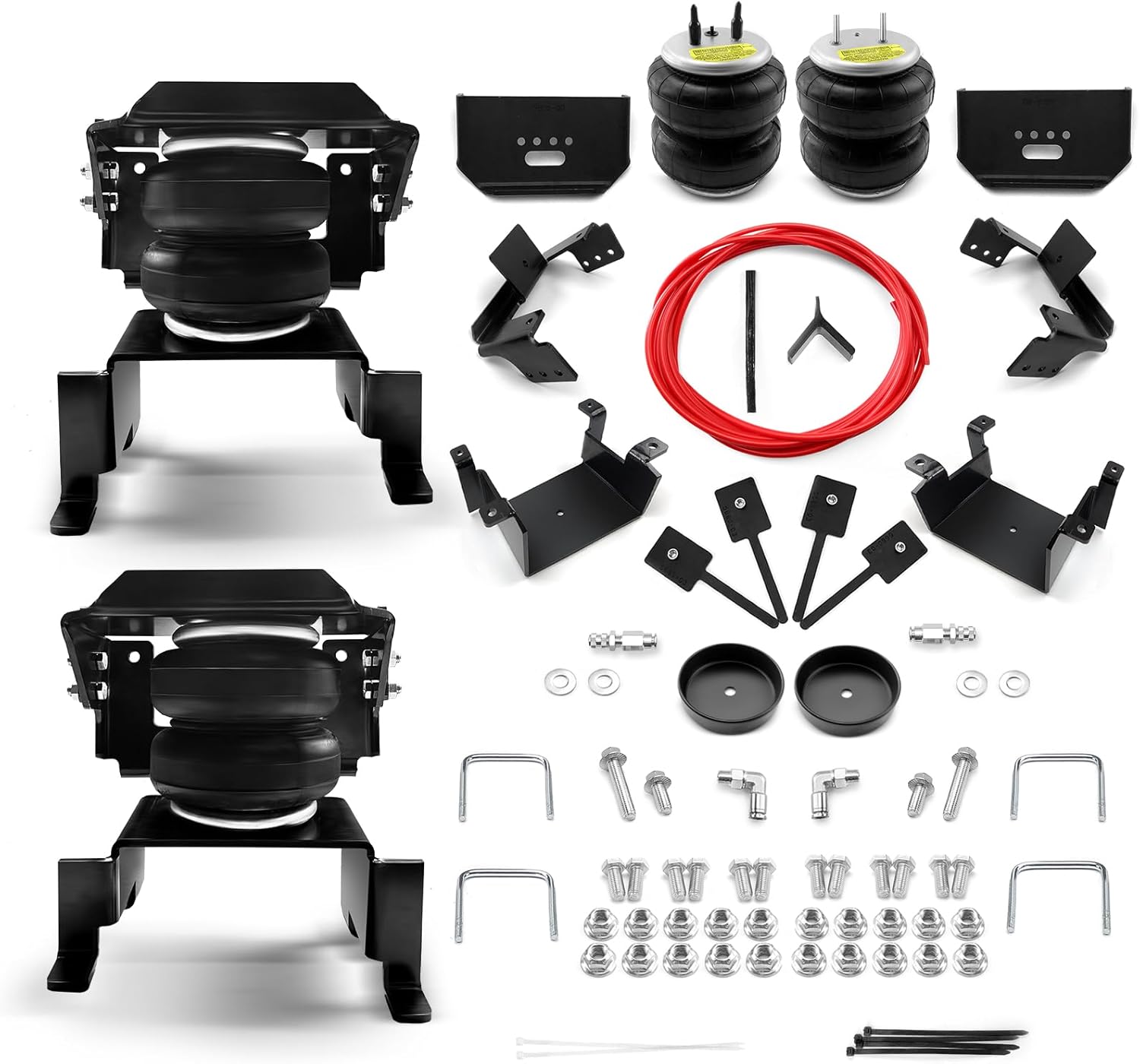Air Spring Bag Suspension Kit Compatible with 2015-2025 Ford F-150 2WD / 4WD OEM Replace Firestone 2582 W217602582, up to 5,000 lbs of Load Leveling Capacity