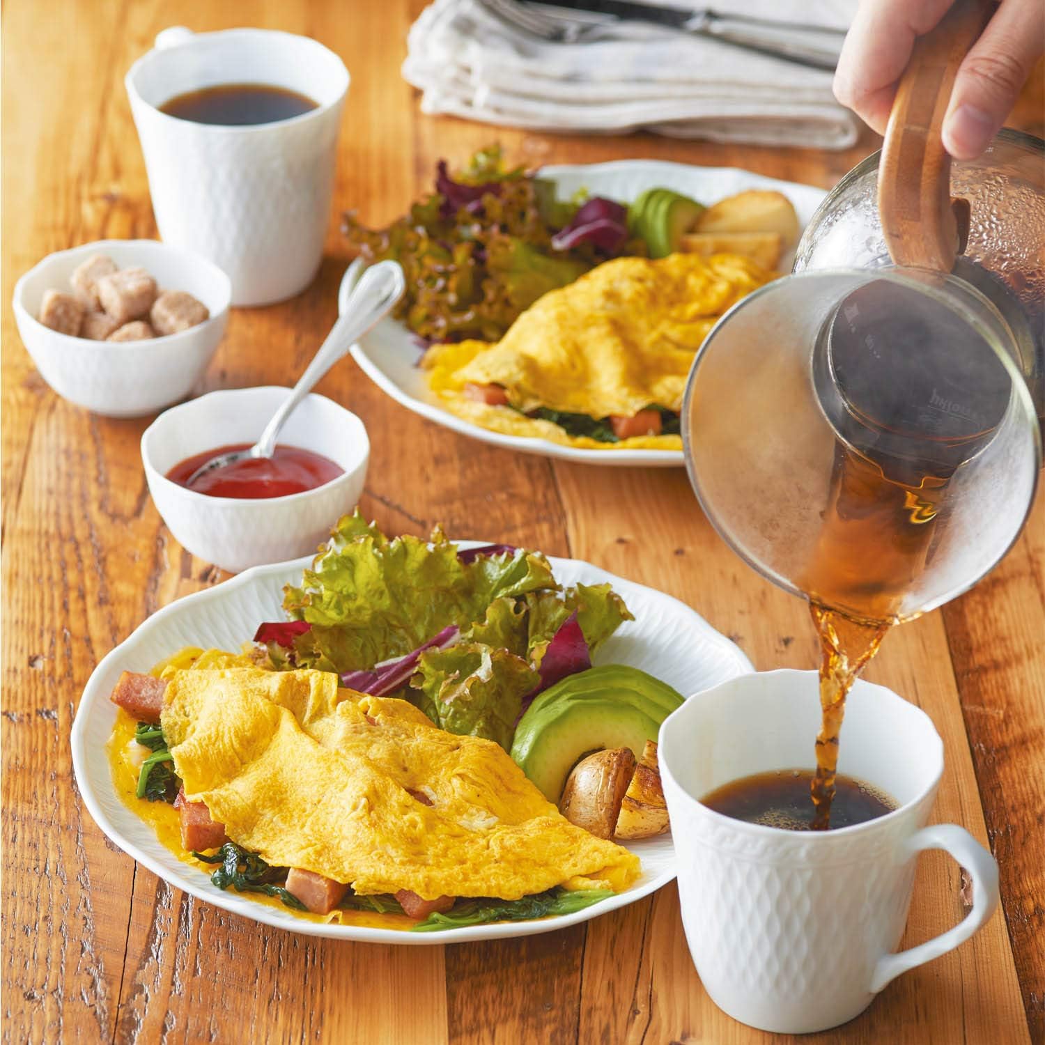 Noritake Mug (pair set) 300cc Cher Blanc microwavable dishwasher corresponding two fine porcelain (premium white) P94855 / 1655