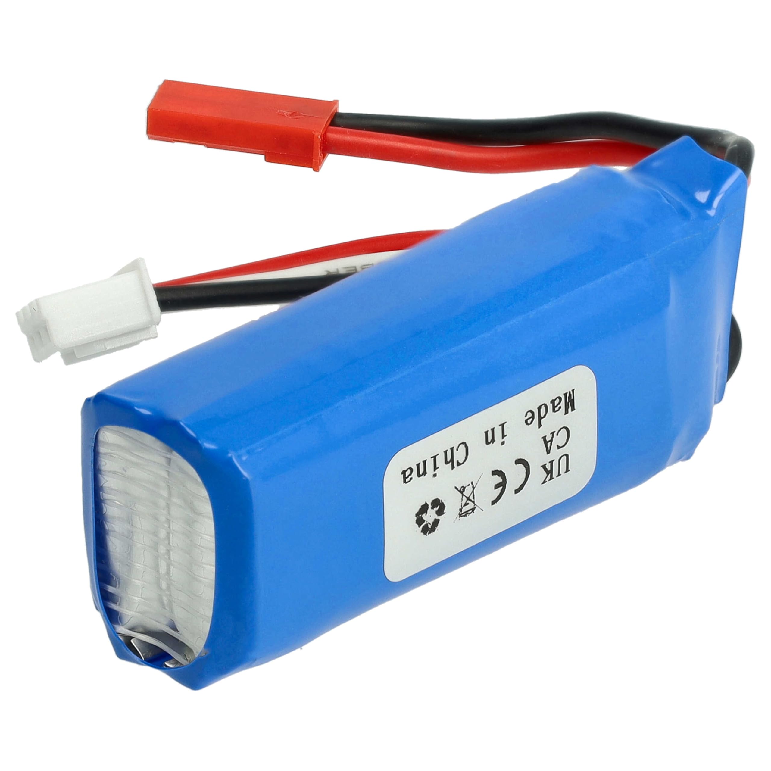 vhbw RC modelbouw AKKU Li-Polymeer LiPo 450mAh 7.4V compatibel met diverse Racing Cars, helikopters, vliegtuigen en modelboten enz