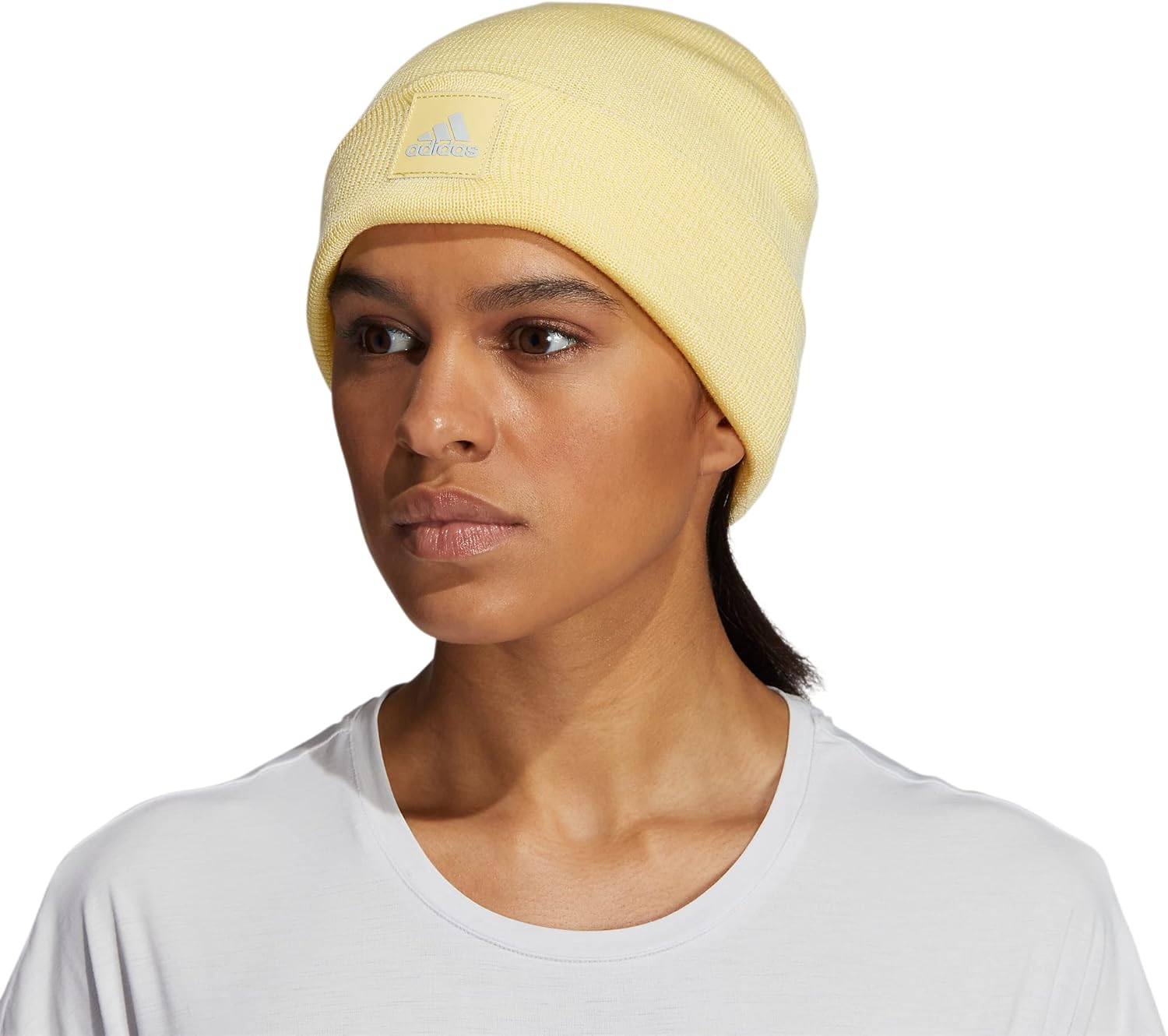 adidas Women's 1x1 Beanie, Standard Fit Cuffed Acrylic Knit Hat/Cap for Winter Discontinued - Image 5