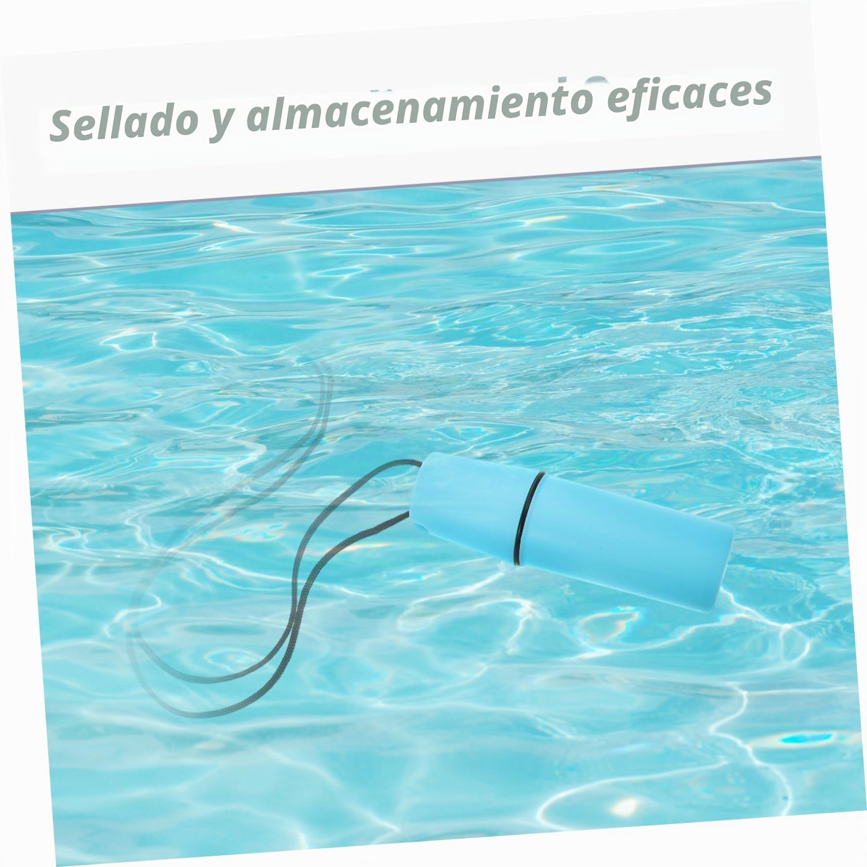 Caja seca impermeable flotante de plástico sellado para surf en la playa y canoa para dinero llaves y artículos pequeños | Caja seca flotante de plástico sellado almacenamiento para surf playa y canoa para dinero llaves pequeños artículos