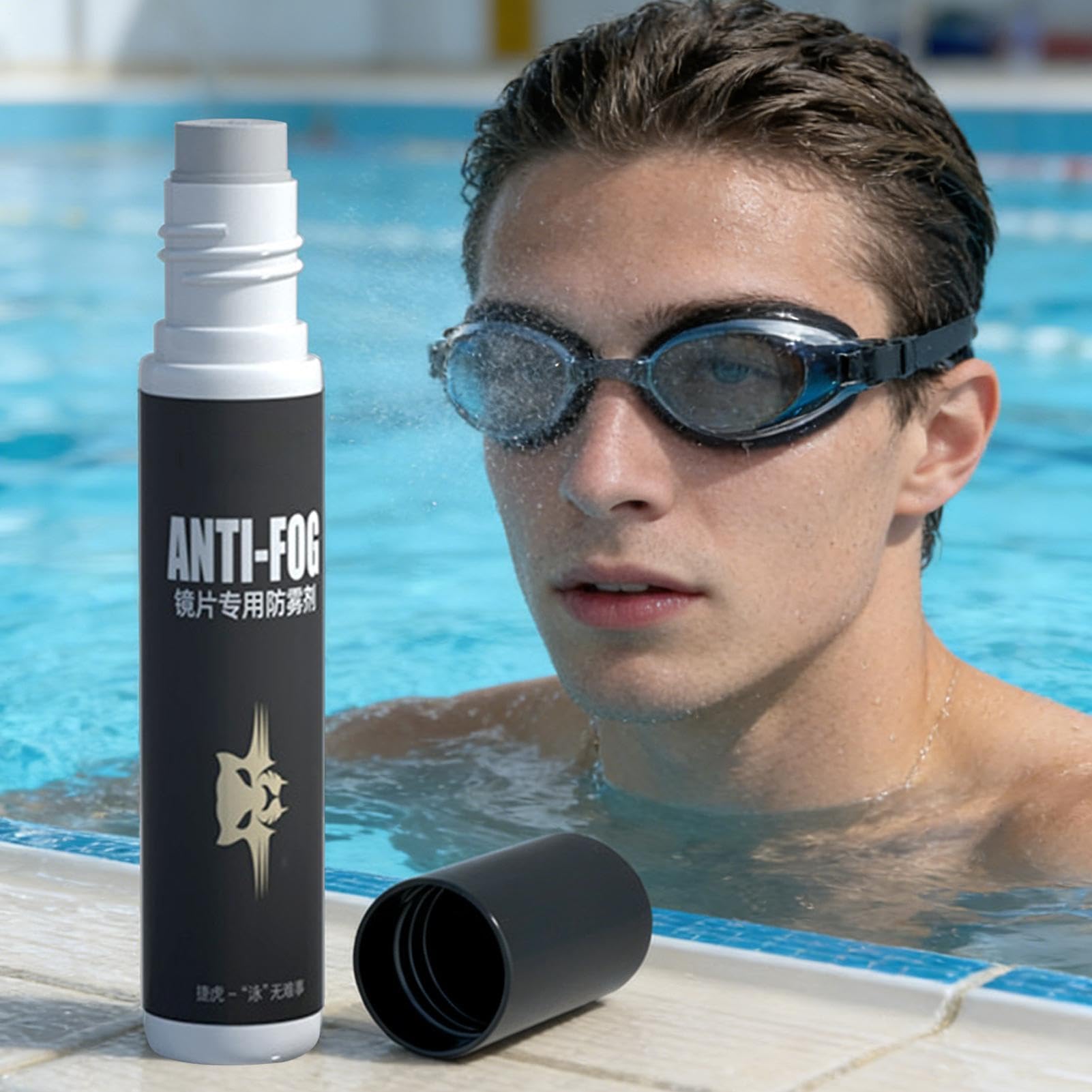 Spray Antiappannamento per Occhiali, 10ml Agente Antiappannante per Lenti in Vetro, Spray Antiappannante per Occhialini da Nuoto, per Visiere da Casco, Moto, Sci, Snorkeling, Vetri Auto,
