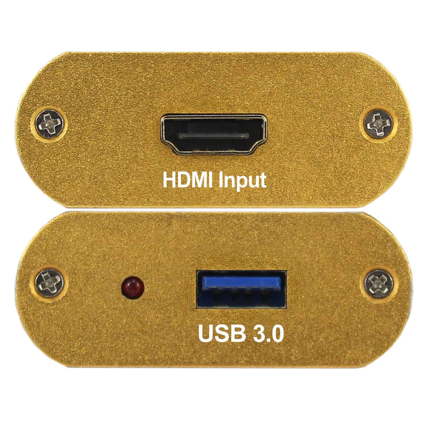 Tarjeta de captura USB 3.0 caja de captura de juego sin controladores captura de vídeo 1080P Loop salida captura